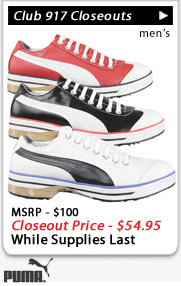 PUMA Club 917 Golf Shoes Closeouts