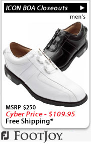 FootJoy ICON BOA Golf Shoes Closeouts