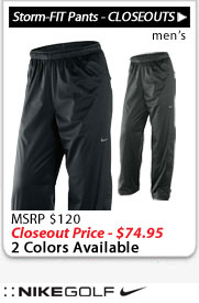Nike Storm-FIT Golf Pants Closeouts