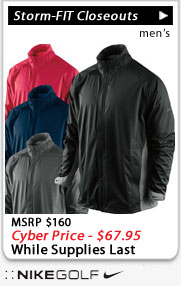 Nike Storm-FIT Golf Rain Jacket Closeouts