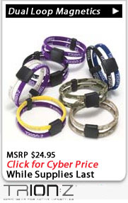 Trion-Z Dual Loop Magnetic Bracelets