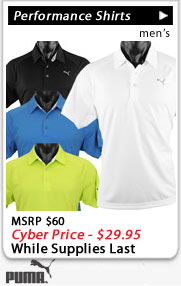 PUMA Performance Golf Shirts
