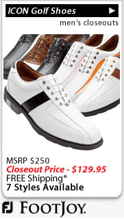 FootJoy Icon Golf Shoes Closeouts