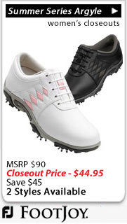 FootJoy Argyle Summer Series Golf Shoes Closeouts