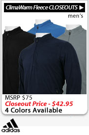 Adidas ClimaWarm Micro Fleece Half-Zip Golf Pullovers