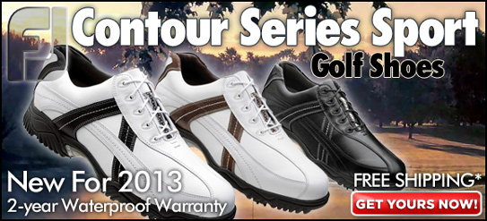 fj contour series golf shoes
