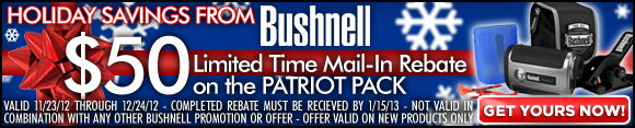 Bushnell Tour V2 Golf Rangefinder Patriot Pack