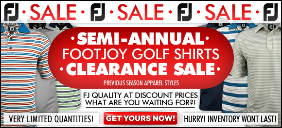 Semi-Annual FootJoy Golf Shirts 
