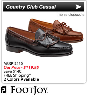 FJ Country Club Casual Shoes Closeouts