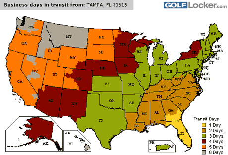 UPS Ground Shipping Transit Times