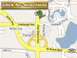 Golf Locker Tampa Directions
