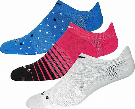 Nike Women's Dri-FIT No-Show Golf Socks - 3-Packs