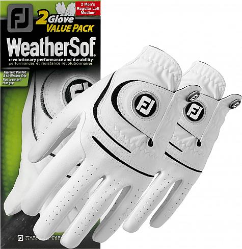 FootJoy WeatherSof 2-Pack Golf Gloves - ON SALE!