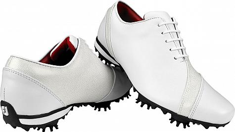 FootJoy LoPro Micro Dot Wrap Saddle Women's Golf Shoes - CLOSEOUTS CLEARANCE