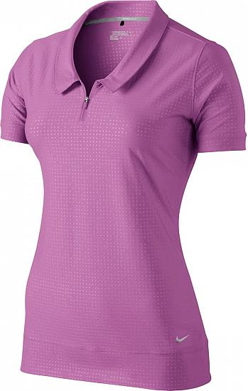 Nike Women's Dri-FIT Novelty Collar Golf Shirts - CLEARANCE
