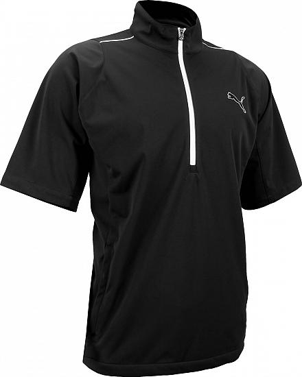 Puma Quarter-Zip Short Sleeve Golf Storm Jackets - CLEARANCE