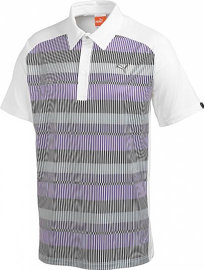 Puma Raglan Digi Golf Shirts - FINAL CLEARANCE