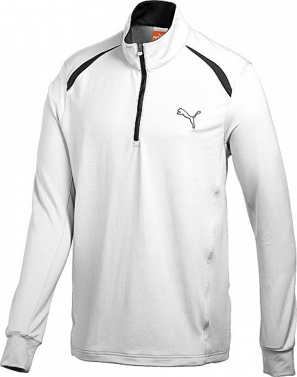 Puma Half-Zip Tech Junior Long Sleeve Golf Pullovers - CLEARANCE