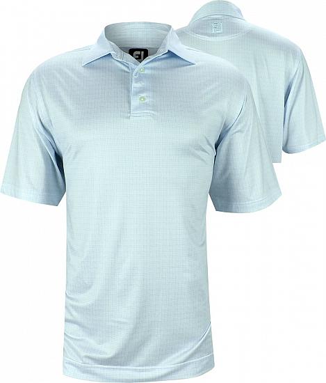 FootJoy Stretch Lisle Print Golf Shirts - ON SALE!