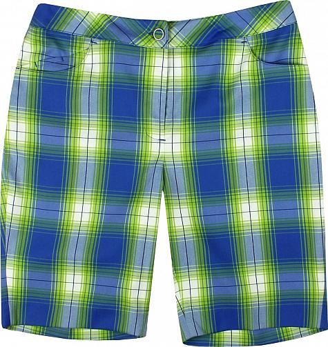 EP Pro Women's Stretch Plaid Golf Shorts - CLEARANCE
