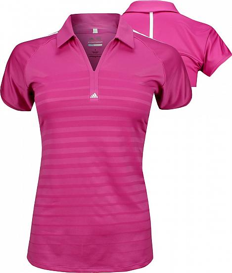 Adidas Women's Puremotion Tour ClimaCool Golf Shirts - FINAL CLEARANCE