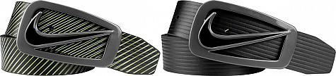 Nike Signature Swoosh Striped Reversible Golf Belts - ON SALE!