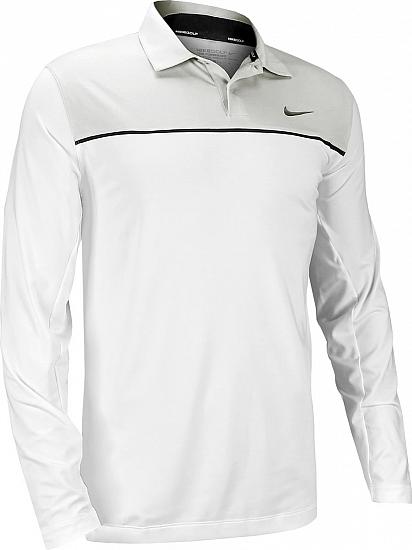 Nike Dri-FIT Innovation Stretch Long Sleeve Golf Shirts - CLOSEOUTS