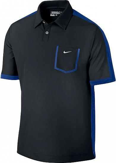 Nike Dri-FIT Lightweight Color Block Golf Shirts - CLOSEOUTS