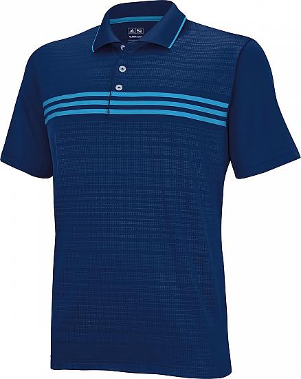 Adidas Puremotion 3-Stripes Chest Junior Golf Shirts - ON SALE!