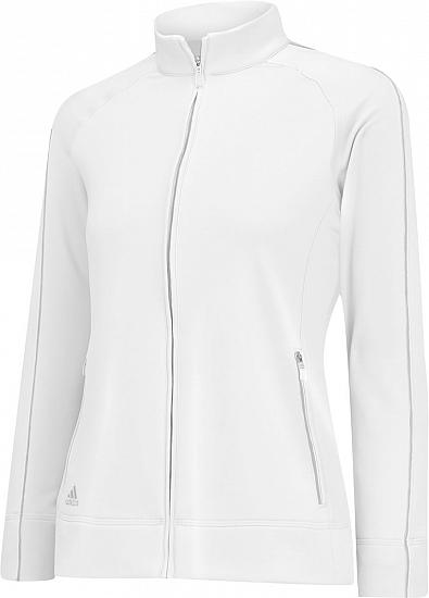 Adidas Women's 3-Stripes Piped Golf Jackets - ON SALE!