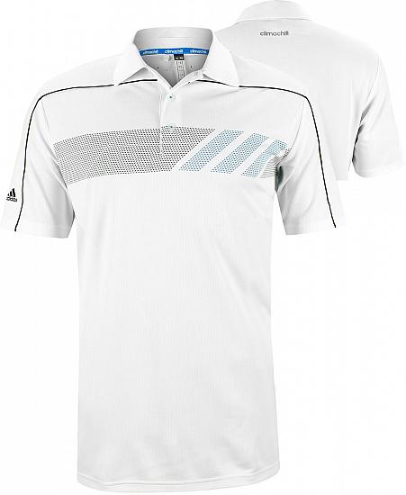 Adidas ClimaChill Print Golf Shirts - FINAL CLEARANCE