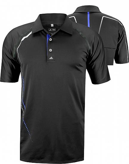 Adidas Puremotion Tour ClimaCool Stripe Print Golf Shirts - FINAL CLEARANCE