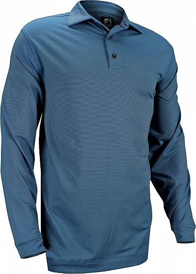 FootJoy ProDry ThermoCool Long Sleeve Golf Shirts with End on End Stripes - ON SALE!