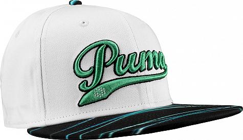 Puma Script Dynamic Light Snapback Adjustable Junior Golf Hats - ON SALE!