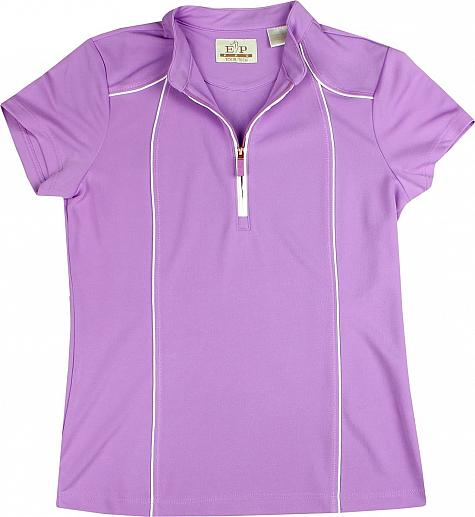 EP Pro Women's Tour-Tech Quarter-Zip Mandarin Collar Golf Shirts - FINAL CLEARANCE