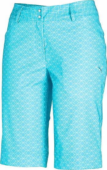 Puma Women's Pattern Bermuda Golf Shorts - CLEARANCE