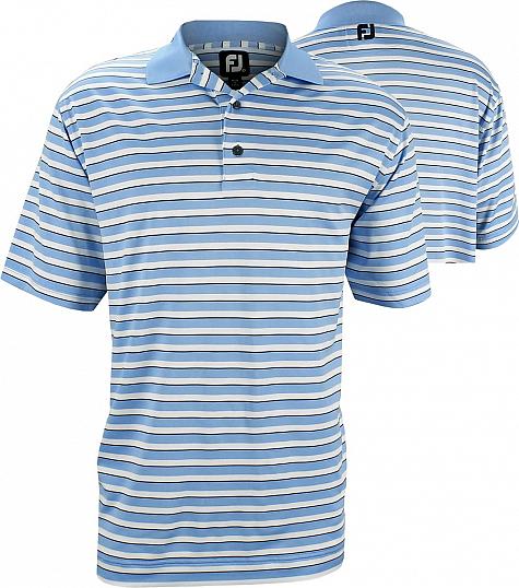 FootJoy Stretch Lisle Textured Stripe Golf Shirts - ON SALE!