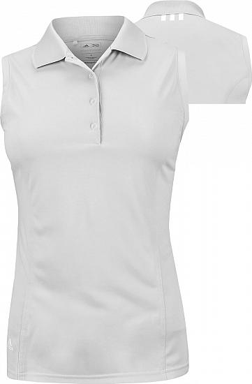 Adidas Women's Puremotion Solid Sleeveless Golf Shirts - CLEARANCE