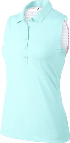 Nike Women's Dri-FIT Sport Novelty Sleeveless Golf Shirts - CLOSEOUTS