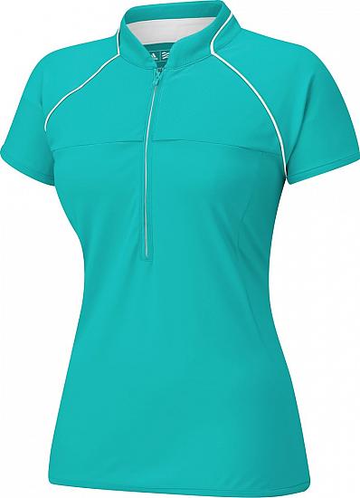 Adidas Women's Puremotion Half-Zip Golf Shirts - FINAL CLEARANCE