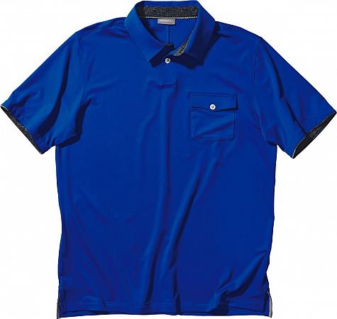 Ashworth Performance Matte Interlock Pocket Golf Shirts - ON SALE!