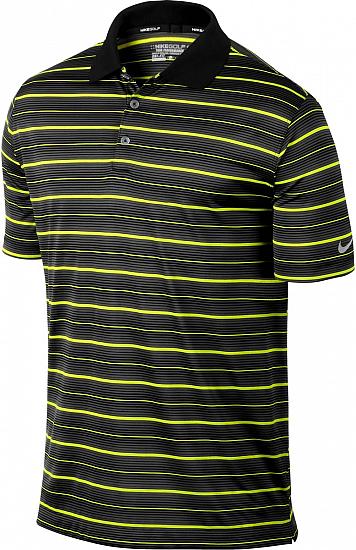 Nike Dri-FIT Ultra Stripe 2.0 Golf Shirts - FINAL CLEARANCE