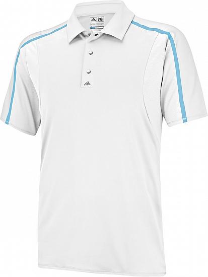 Adidas Puremotion Tour ClimaCool Flex Rib Graphic Print Golf Shirts - FINAL CLEARANCE