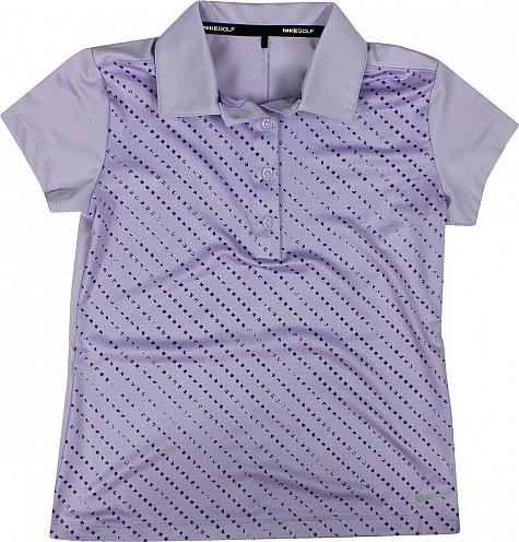 Nike Girls Dri-FIT Novelty Junior Golf Shirts - CLOSEOUTS