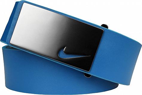 Nike Sleek Modern Plaque Hole Reinforcer Golf Belts - CLOSEOUTS