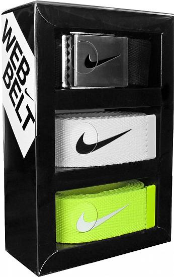 Nike Webbing Golf Belts - 3 Pack - ON SALE!