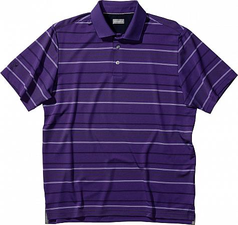 Ashworth Performance Stretch Pique Stripe Golf Shirts - ON SALE!