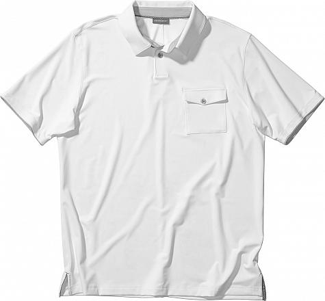 Ashworth Performance Matte Interlock Pocket Golf Shirts - FINAL CLEARANCE