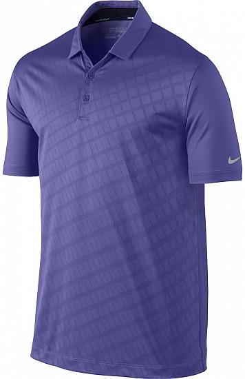 Nike Dri-FIT Innovation Two-Color Jacquard Golf Shirts - CLOSEOUTS