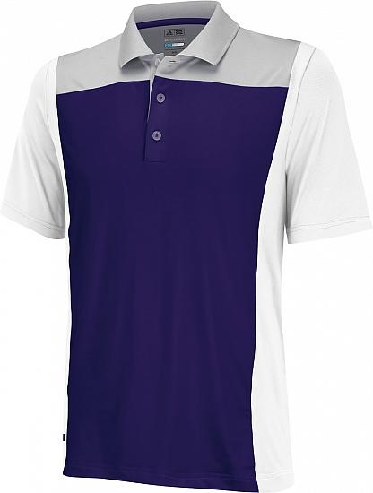 Adidas Puremotion ClimaCool Color Block Golf Shirts - FINAL CLEARANCE